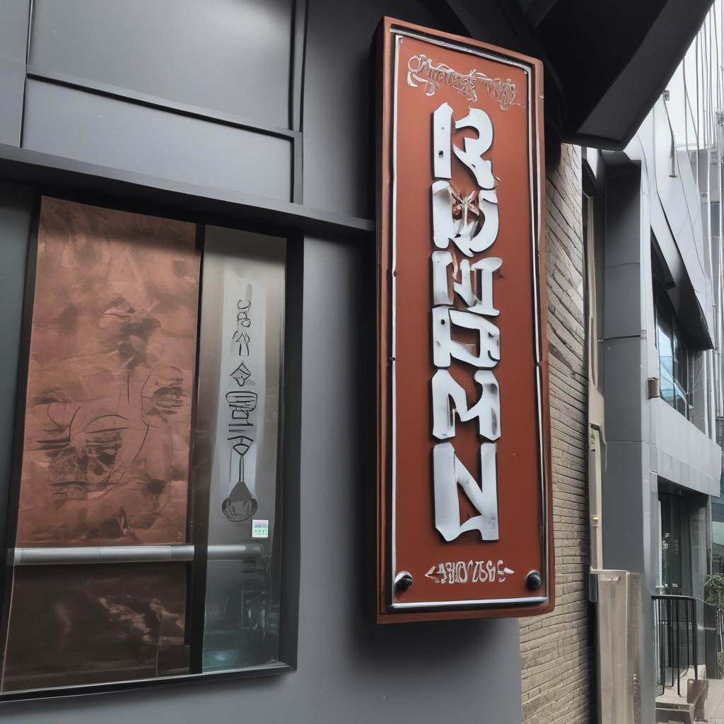 Signboard with unique design